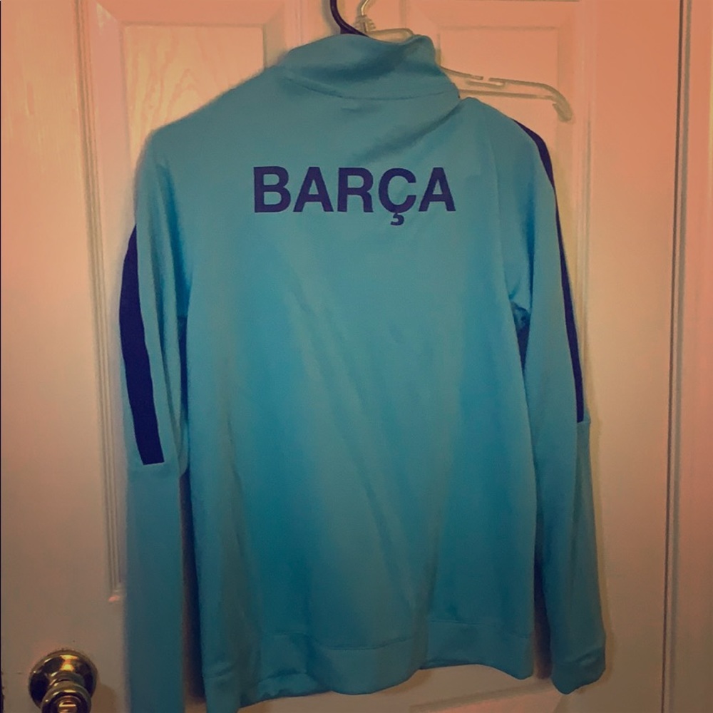 Customized Barca; Spain jacket